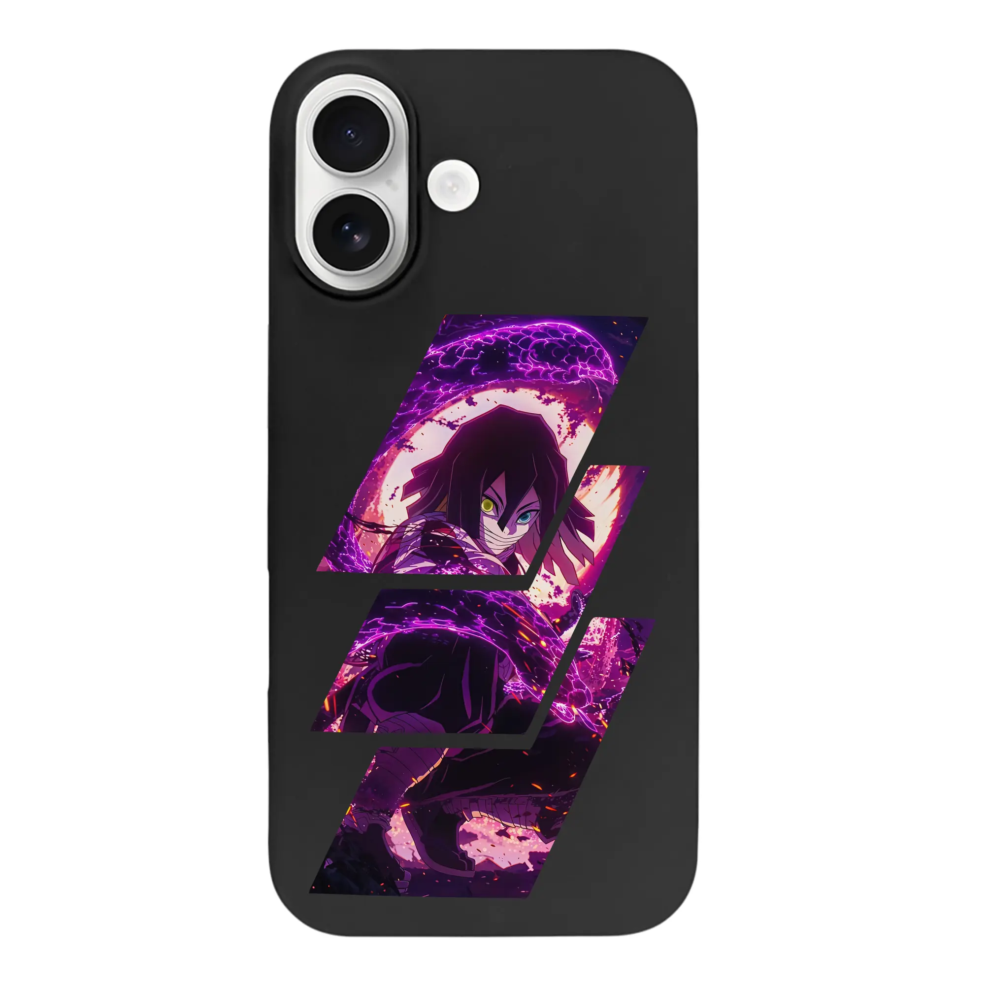 鬼滅の刃 グッズ,伊黒 小芭内 - iPhone 17 シリーズ シリコンケース 薄型 耐衝撃 指紋防止 ソフトタッチカバー 精密フィット 傷防止 保護ケース iPhone 17/17 Air/17 Pro/17 Pro Max 対応